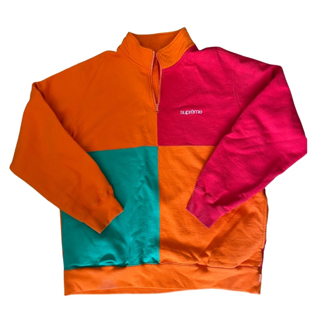 Supreme Color Block Sweater